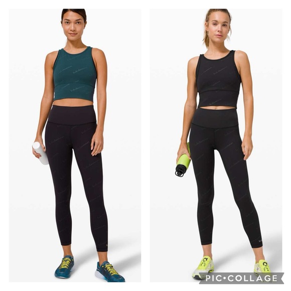 BUNDLE: GUC Lululemon Special Edition Power Pivot Embossed Tanks (2)